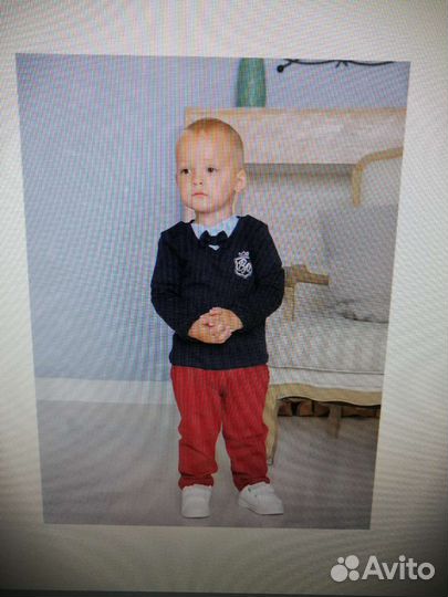Костюм тройка на мальчика 80