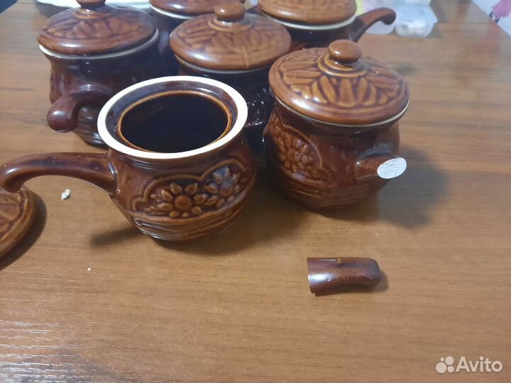 Горшок для запекания (6шт в комплекте)