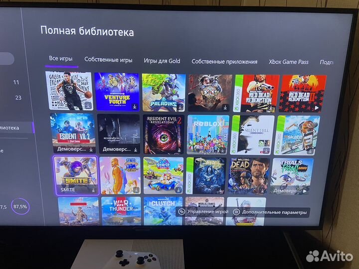 Xbox One s 1tb с играми
