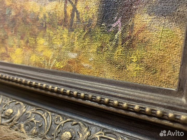 Картина маслом на холсте, большая