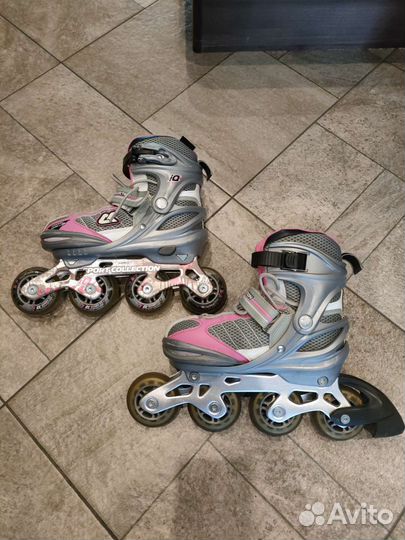 Ролики детские раздвижные р-р 33-36