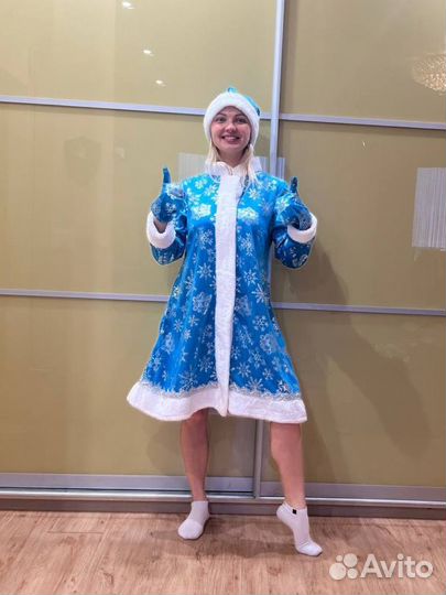 Аренда(прокат) костюма Снегурочки на Новый Год