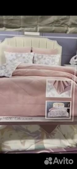 Белье постельное сатин велюр, с одеялом