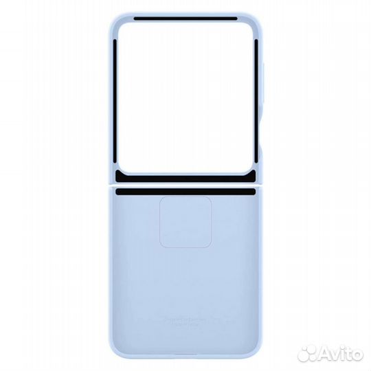 Чехол Samsung Silicone Cover with Ring для Z Flip6