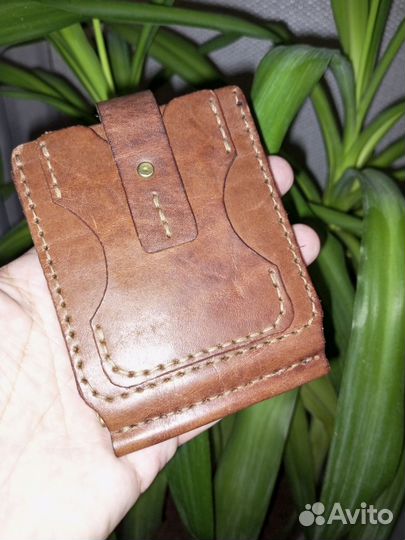 Зажим для денег ручная работа