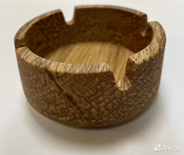 Пепельница из дуба ручная работа