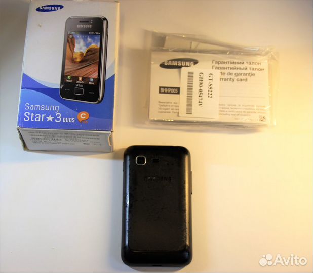 Samsung Star 3 Duos GT-S5222