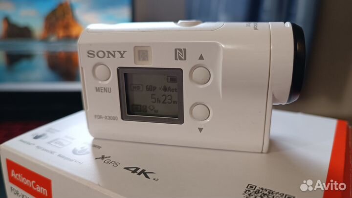 Экшен камера sony fdr x3000 4К