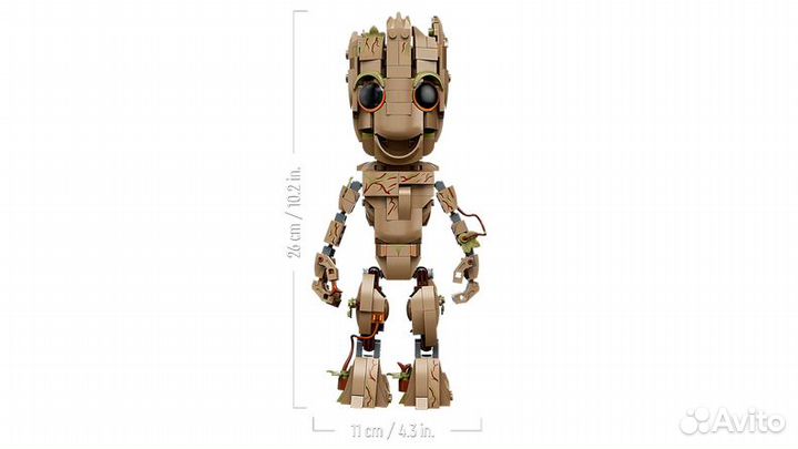 Lego Marvel Super Heroes 76217 Я есть Грут