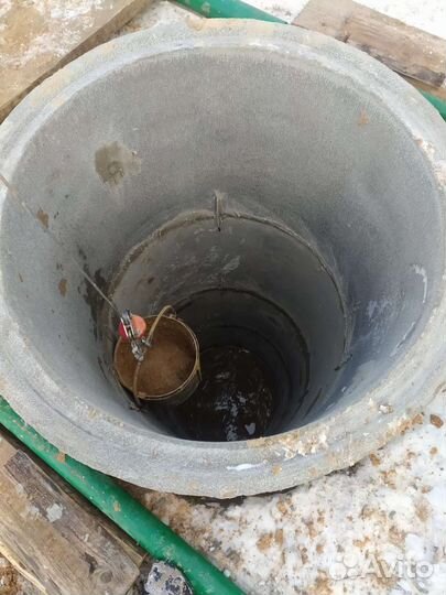 Копка колодцев под ключ.Заливка фундаментов