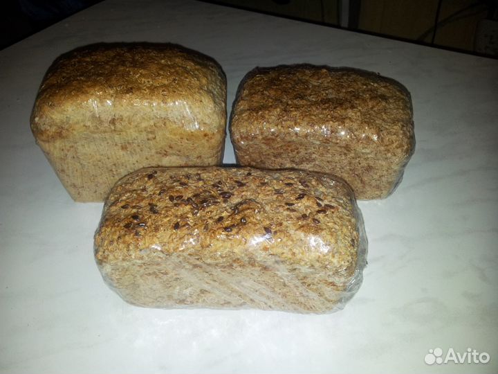 Хлеб из пророщенного зерна пшеницы без муки