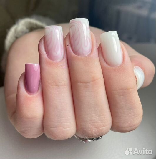 Наращивание ногтей моделированием