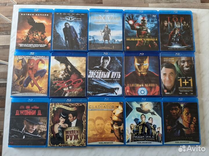 Bluray диски с фильмами