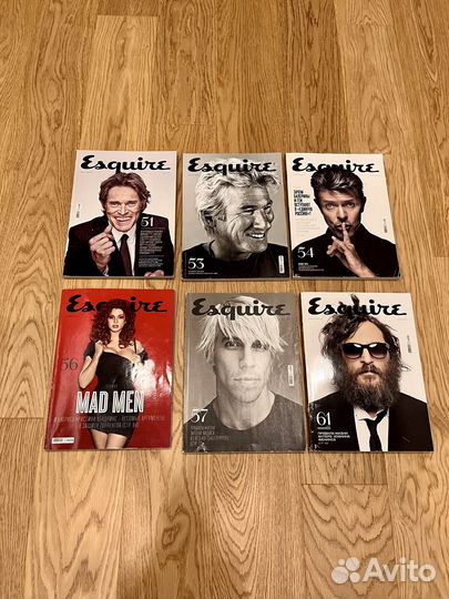Журналы Esquire 2010 – 2016 год