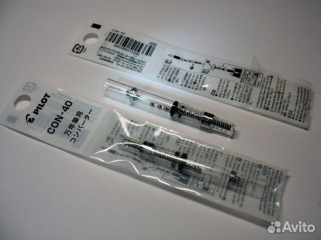 Конвертор д/перьевых ручек Pilot CON-40, original