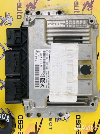 Блок управления двс комплект peugeot EP6CDT 3008