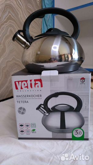 Чайник vetta со свистком