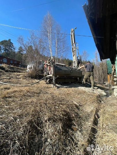 Бурение скважин на воду малогабаритной