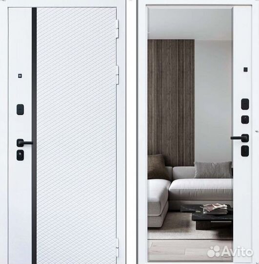 Дверь входная Белая решение для пик