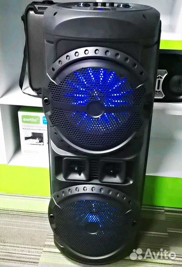 Караоке Bluetooth колонка с микрофоном ZQS12201