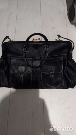 Сумка портфель мужская натуральная кожа
