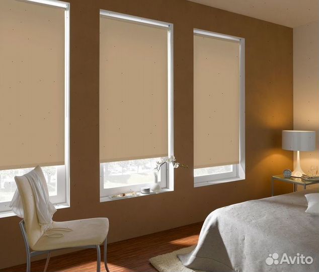 Рулонные шторы. Ткани из Европы и Турции