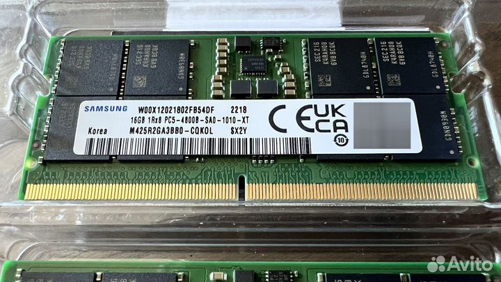 Оперативная память Samsung 32GB sodimm DDR5