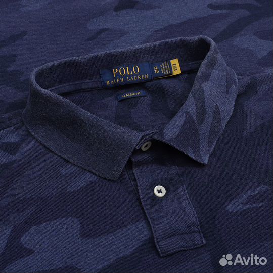 Polo Ralph Lauren Navy Camo футболка поло