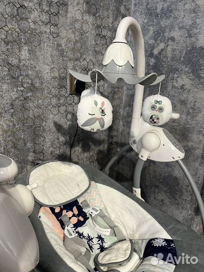 Детские электронные качели для новорожденных