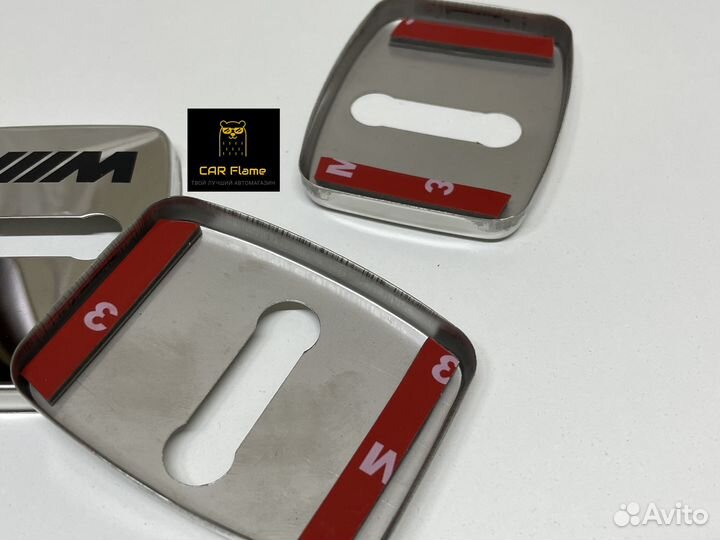 М накладки на дверной замок в проеме Bmw M металл