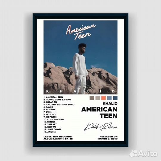 Постер Khalid (А2)