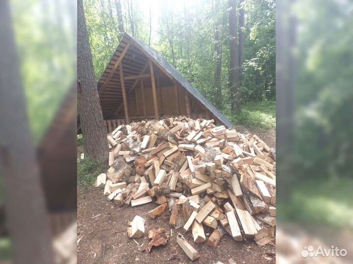 Дрова березовые. Колотые