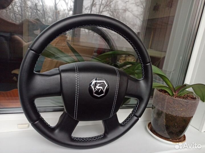 Руль Газель Некст Бизнес Газон кожа каучук