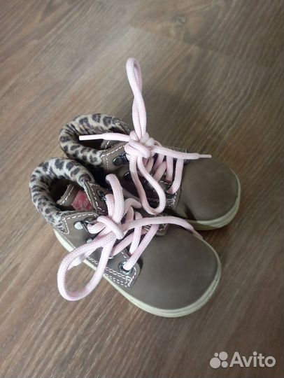 Ботиночки лето коричневые lurchi 19р