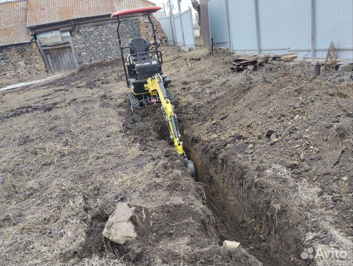 Услуги мини эксковатора