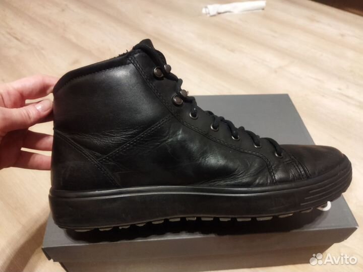 Ботинки мужские зимние ecco 45