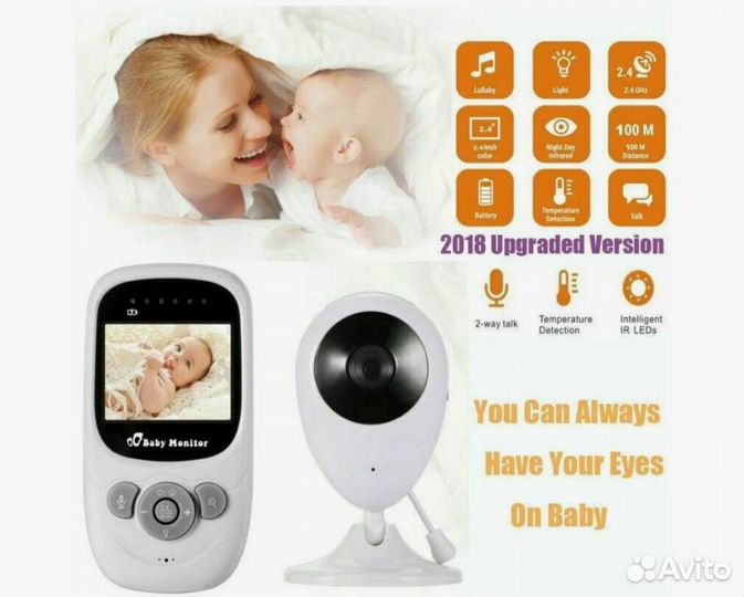 Видеоняня Wireless Baby Monitor новая