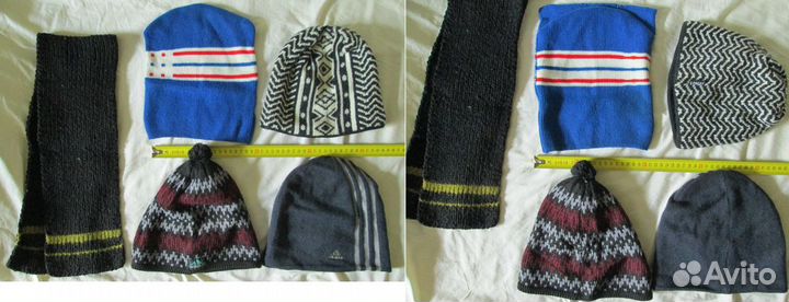 Шарфы Шапки зимние, для спорта, СССР