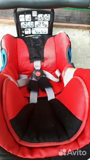 Автолюлька britax römer + база для фиксации