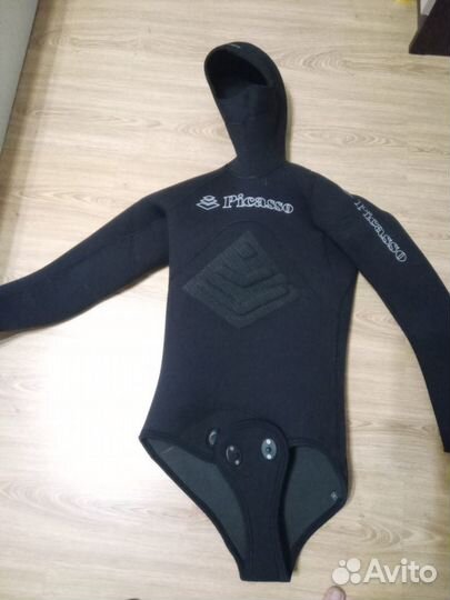 Гидрокостюм для подводной охоты 5 мм, снаряжение