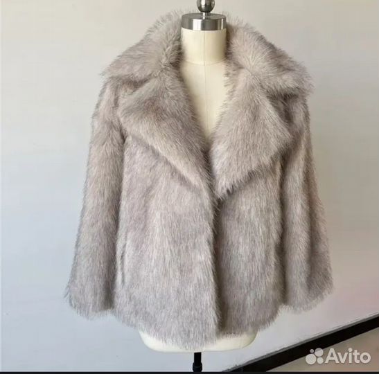 Шуба из искусственного меха