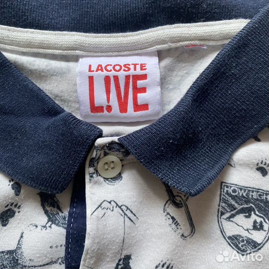 Поло Lacoste Live