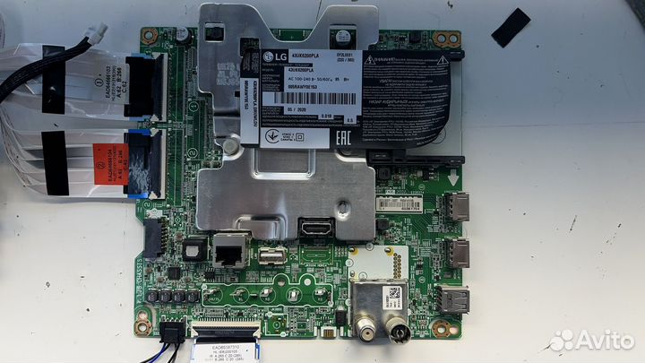 LG 43UK6200PLA плата и блок питания