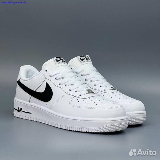 Nike Air Force 1 Black&White (Арт.42258)