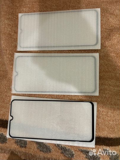 Защитное стекло samsung A50 3штуки