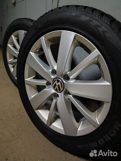 Колеса в сборе r16 зимние volkswagen