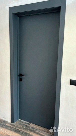 Двери межкомнатные коричневые