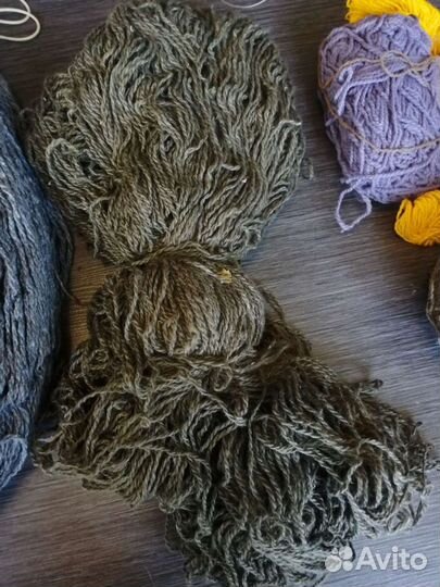 Пряжа нитки для вязания спицы