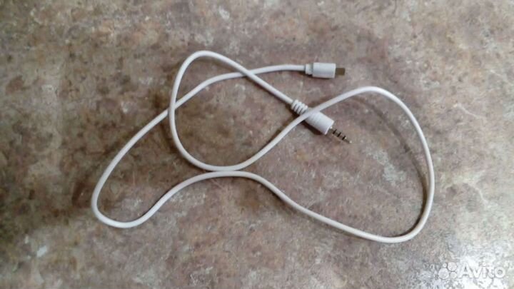 Кабель micro usb - jack 3.5