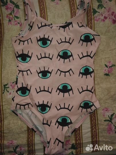 Купальник слитный для девочки